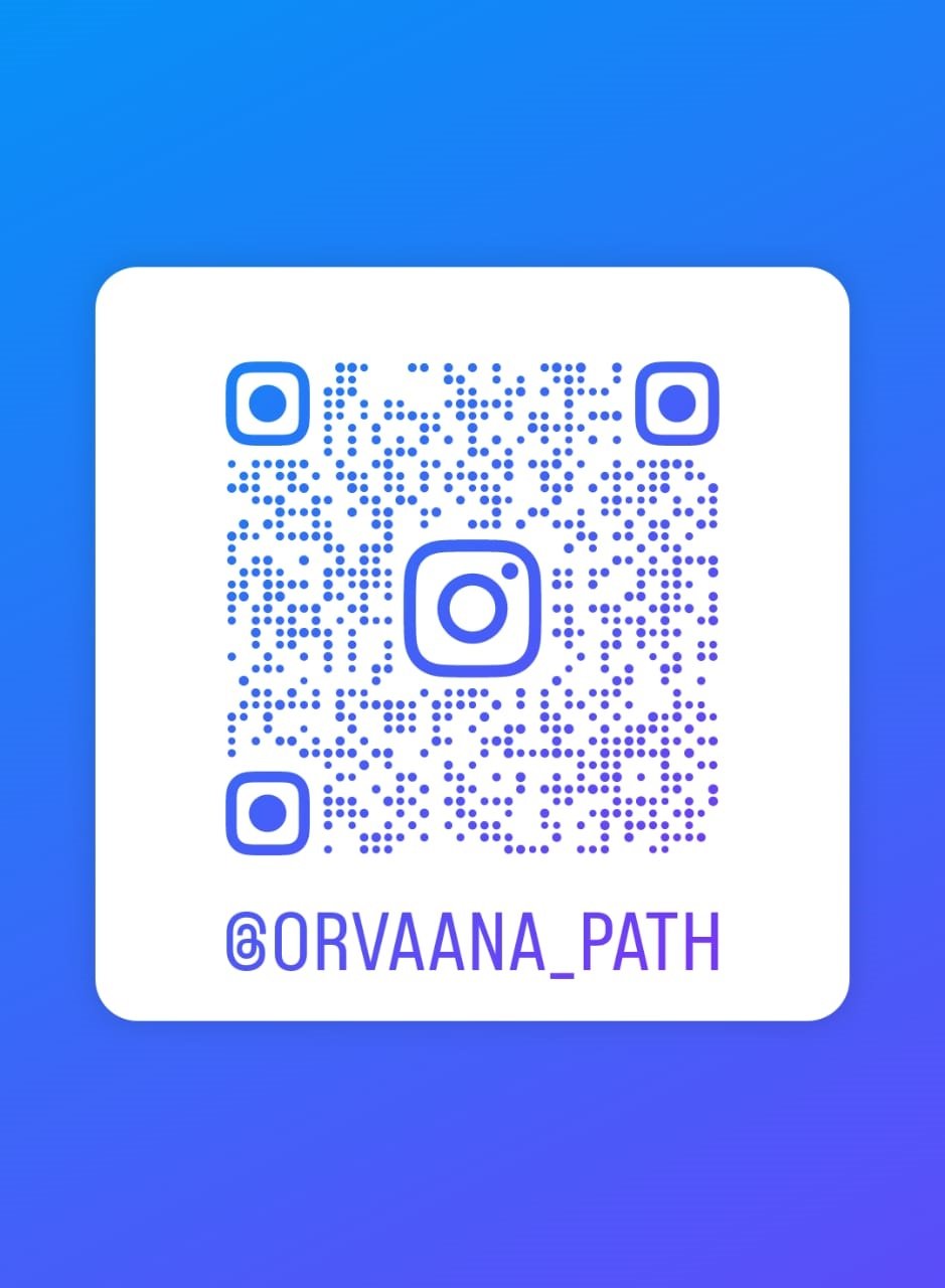 Instagram @ORVAANA_PATH QR Code